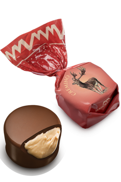 Chocolat fourré au cremino (de 100g à 1kg) - éditon Noël