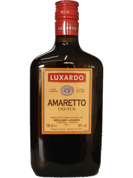Amaretto LUXARDO - étiquette tâchée