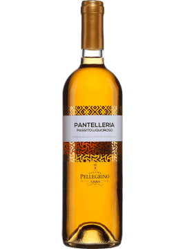 Pantelleria Passito Liquoroso DOC 75cl Pellegrino - étiquette abimée