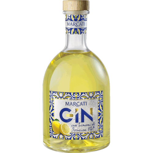 Gin aux citrons de Sicile 42° 70cl Marcati