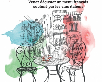 14/06/2018 : Soirée Accord mets et vins franco-italienne, « Au bistronome », Nancy (54000)