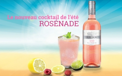 Rosénade, le cocktail de l'été